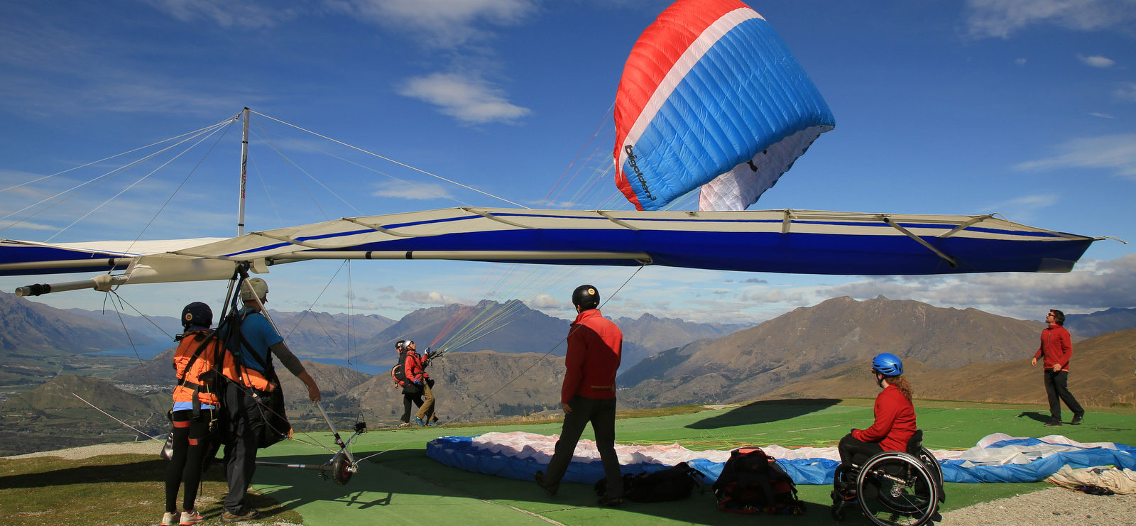 Inclusive tourism gliding